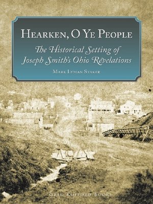 cover image of Hearken, O Ye People